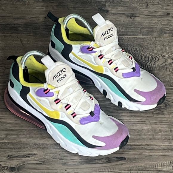 Nike Shoes - Nike Air Max 270 React BQ0103-101 Size 6.5Y/8W/6.5M